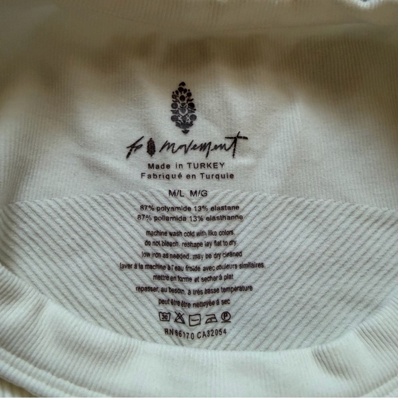 Free People Movement Free Throw Muscle Tank White - Picture 3 of 3